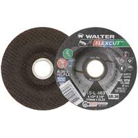 FLEXCUT Grinding Wheel, 4-1/2", 36 Grit, Aluminum Oxide, 7/8", 13300 RPM, Type 29 Infinity Industrial Services Inc.
