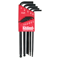 Balldrive Hex Key, Hex End, 7/64" x 3.56" L, L Shape Infinity Industrial Services Inc.