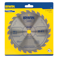 Contractor Saw Blades - Classic Series Saw Blades, 7-1/4", 24 Teeth, Wood Use Infinity Industrial Services Inc.