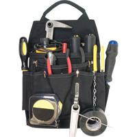 Porte-outils professionnels pour &eacute;lectricien, Porte-outil multiple, Polyester, 11 Poches Infinity Industrial Services Inc.