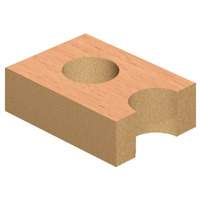 Forets pour trou de passage &agrave; pointes au carbure, Diam&egrave;tre de 2/5" Infinity Industrial Services Inc.