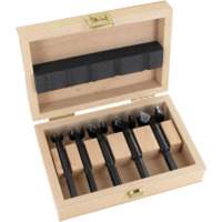 Bormax Forstner Bit Kits in a Wooden Box, 7 Pieces, Steel Infinity Industrial Services Inc.