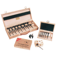 Super Forstner Bit Kits in a Wooden Box, 7 Pieces, Steel Infinity Industrial Services Inc.
