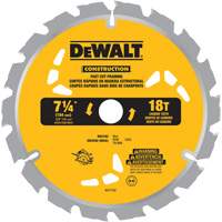 Fast Cut Framing Carbide-Tipped Saw Blade, 7-1/4", 18 Teeth, Wood Use Infinity Industrial Services Inc.