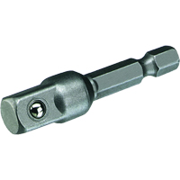 Socket Adapter, 1/4" Drive Size, 3/8" Male Size, Ball, 2" L Infinity Industrial Services Inc.
