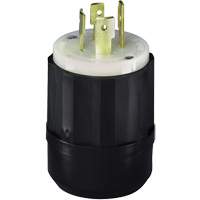 3-Pole 4-Wire Grounding Locking Plug, Nylon, 20 Amps, 250 V, L15-20P Infinity Industrial Services Inc.
