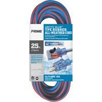 Arctic Blue Extension Cord, All-Weather, SJEOW, 14/3 AWG, 15 A, 25' Infinity Industrial Services Inc.