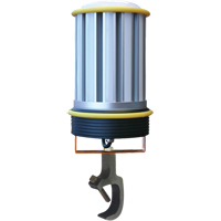 Lamp couverture large Beacon 360 avec support &agrave; pince, DEL, 120 W, 13 000 lumens, Boîtier en Aluminium Infinity Industrial Services Inc.