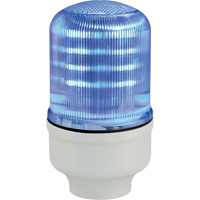Streamline&reg; Modular Multifunctional LED Beacons, Continuous/Flashing/Rotating, Blue Infinity Industrial Services Inc.