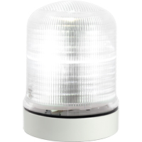Streamline&reg; Modular Multifunctional LED Beacons, Continuous/Flashing/Rotating, Clear Infinity Industrial Services Inc.