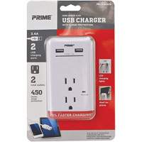 Chargeur USB Prime avec protection contre la surtension Infinity Industrial Services Inc.