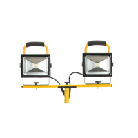 Twin-Head Work Light, LED, 40 W, 4800 Lumens, Aluminum Housing Infinity Industrial Services Inc.