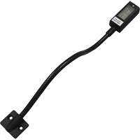 LED Gooseneck Maplight, 1 W, LED, 12" Neck, Black Infinity Industrial Services Inc.