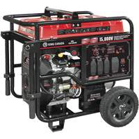 G&eacute;n&eacute;ratrice &agrave; essence &agrave; deux cylindres en V, 15 000 W de surtension, 12 500 W nominale, 120 V/240 V, R&eacute;servoir de 40 L Infinity Industrial Services Inc.