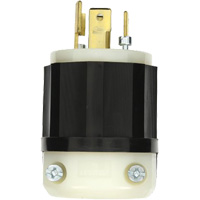 Industrial Grade Locking Plug, Nylon, 30 Amps, 347 V/600 V, L20-30P Infinity Industrial Services Inc.