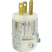 Hospital Grade Extension Plug, Nylon, 15 Amps, 125 V Infinity Industrial Services Inc.