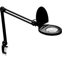 Adjustable Magnifier Lamp, 5 Diopter, LED Light, 47" Arm, C-Clamp, Black Infinity Industrial Services Inc.