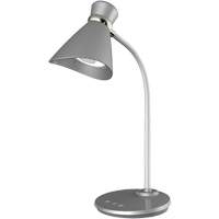 Desk Lamp, 6 W, LED, 16" Neck, Silver Infinity Industrial Services Inc.