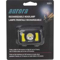 Headlamp, LED, 350 Lumens, 2 Hrs. Run Time, Rechargeable Batteries Infinity Industrial Services Inc.