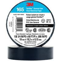 Temflex General Use Vinyl Electrical Tape 165, 19 mm (3/4") x 18 M (60'), Black, 6 mils Infinity Industrial Services Inc.