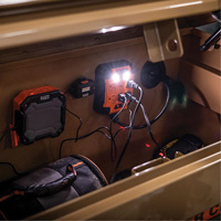 Powerbox 1 Magnetic Power Strip, 4 Outlet(s), 5', 120 V Infinity Industrial Services Inc.