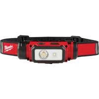 REDLITHIUM USB Hardhat Headlamp, LED, 600 Lumens, 5 Hrs. Run Time, Rechargeable Batteries Infinity Industrial Services Inc.
