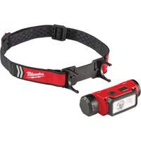 REDLITHIUM USB Hardhat Headlamp, LED, 600 Lumens, 5 Hrs. Run Time, Rechargeable Batteries Infinity Industrial Services Inc.