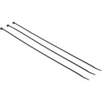 Steel Barb Cable Tie, 7-3/10" Long, 50 lbs. Tensile Strength, Black Infinity Industrial Services Inc.