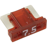 LP MINI&reg; Series Automotive Blade Fuse, Cartridge, 7.5 Amps, 58 V Infinity Industrial Services Inc.