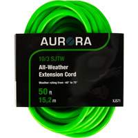 Industrial Extension Cord, All-Weather, SJTW, 10/3 AWG, 15 A, 50' Infinity Industrial Services Inc.