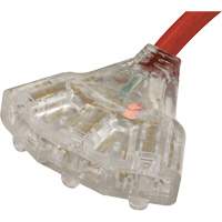 Generator Extension Cord with Tritap, STW, 10 AWG, 3 Outlet(s), 25' Infinity Industrial Services Inc.