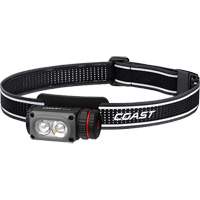 WPH10R Dual Colour Headlamp with Magnet & Clip, LED, 500 Lumens, 3.25 Hrs. Run Time, Rechargeable Batteries Infinity Industrial Services Inc.
