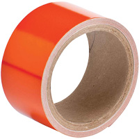 Reflective Marking Tape, 2" x 15', Acrylic, Orange Infinity Industrial Services Inc.